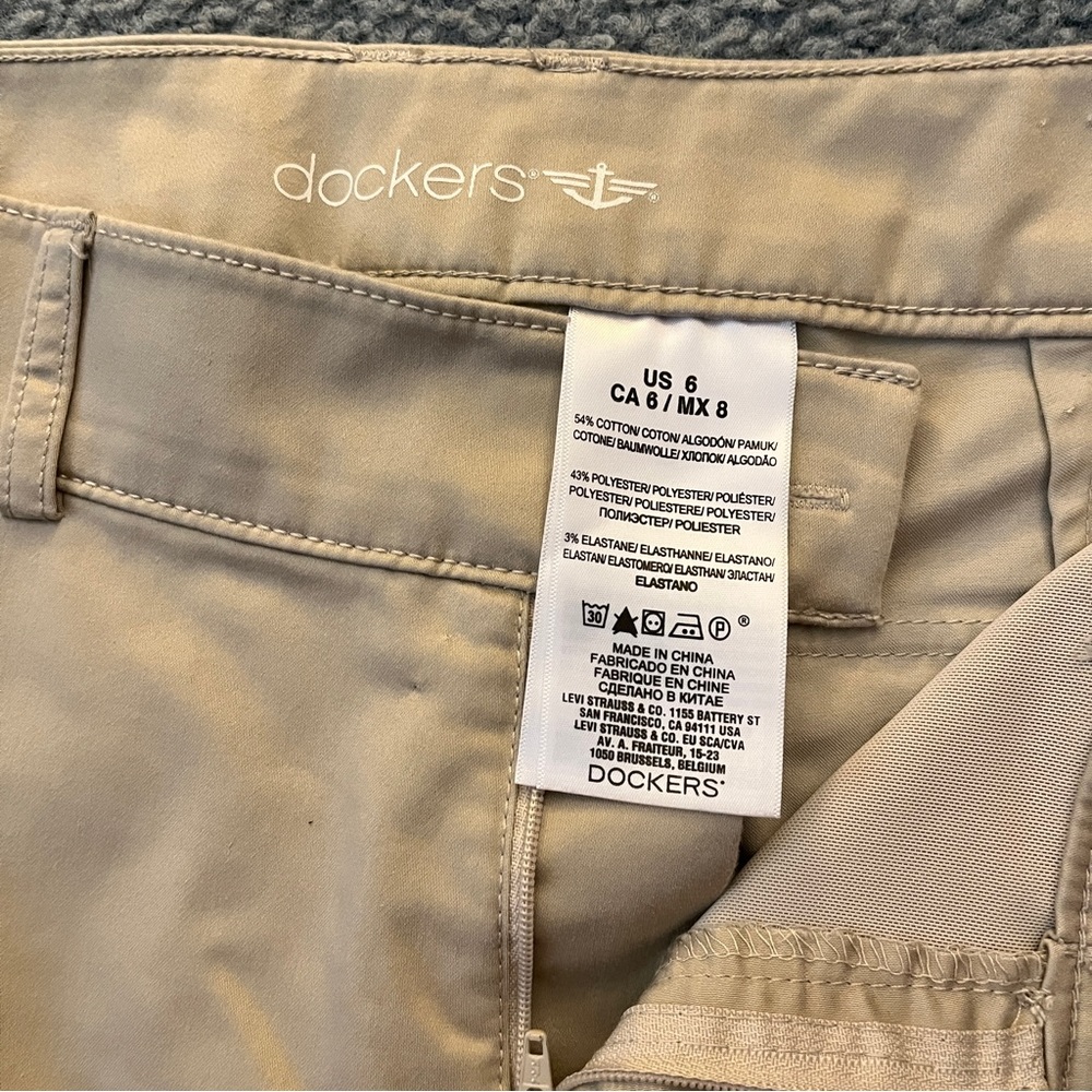 Khaki Docker Capris - image 2
